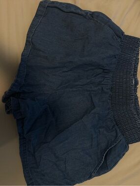 Universal Thread Dark Indigo Smocked Waist Shorts